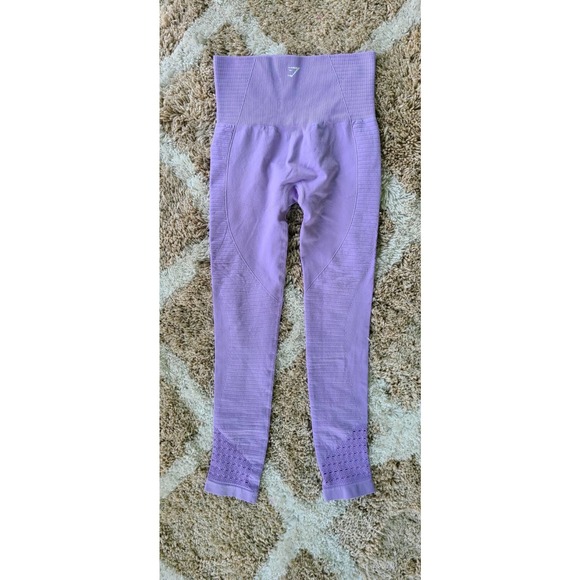 Gymshark Seamless Energy Leggings Purple - Picture 2 of 4